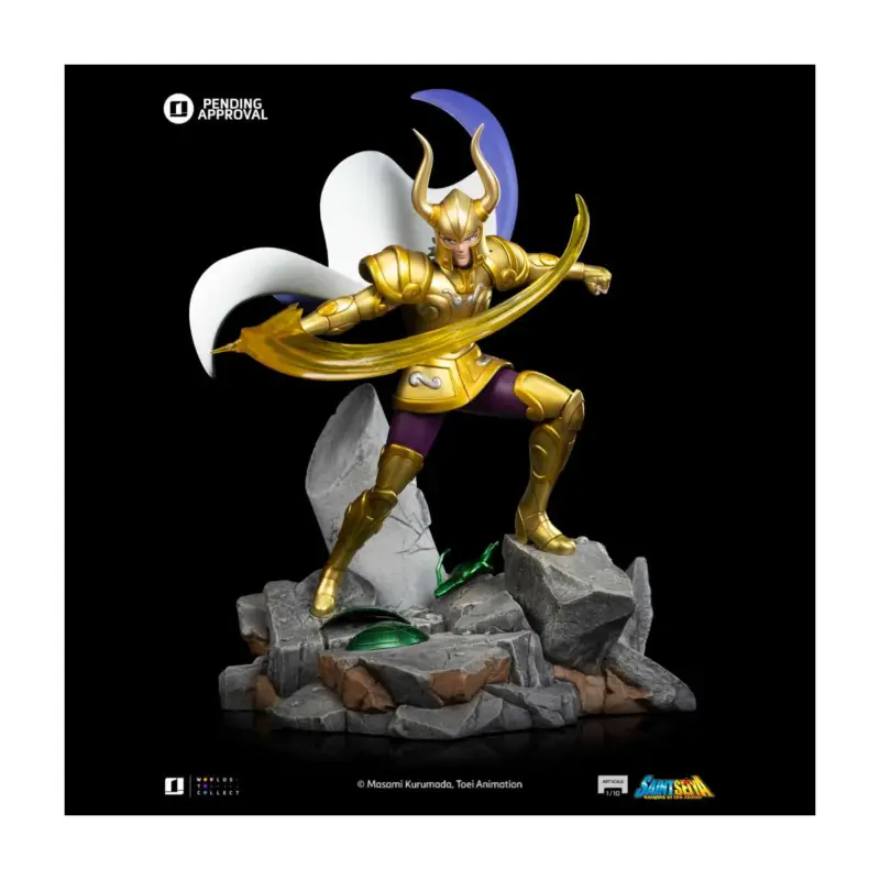 Saint Seiya - Capricorn Shura 1/10 Statue Figuurtje Finale Uitverkoop