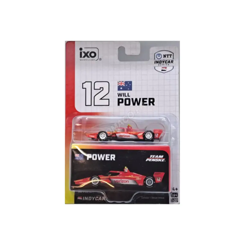 Indycar “verizon” 12 will power team penske ntt indycar series 2025 (road course) Miniatuur Rechtstreeks Van De Fabrikant