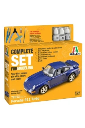 Betaalbaar Porsche 911 Turbo Set Schaalmodel