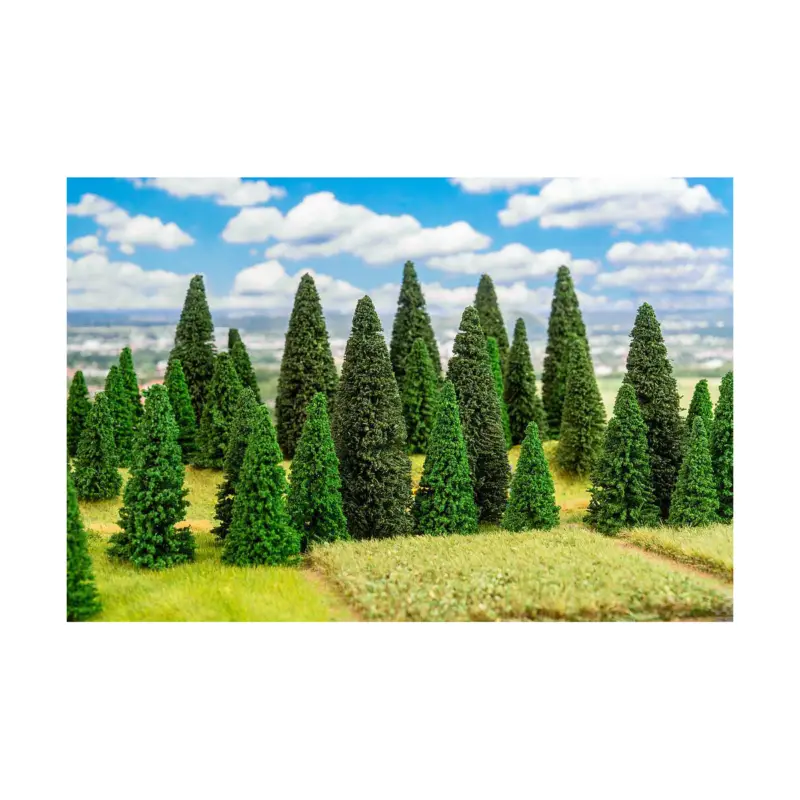 100 Assorted Christmas Trees Superprijs