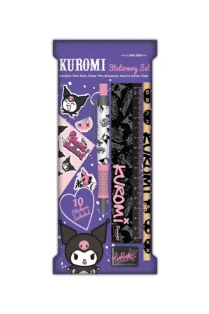 Meest Verkocht Sanrio - Kuromi 6-piece writing set