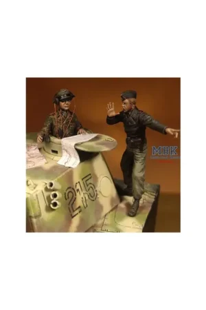 German SS tank crew Figuren Gereduceerde Prijs