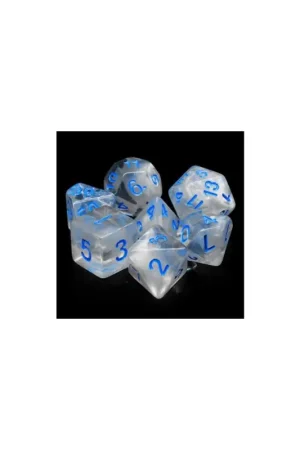 HDB-60 Set of 7 Dice – Winter's Waltz Koop Vandaag