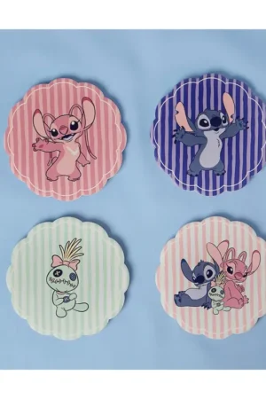 Bestseller STITCH & ANGEL & SCRUMP - Set of 4 Coasters