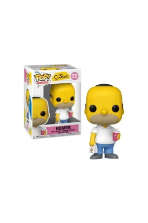 THE SIMPSONS - POP TV N° 1737 - Homer (Krusty Burger) Pop figur Hoge Kwaliteit