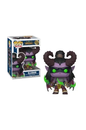 WORLD OF WARCRAFT - POP Games N° 1101 - Illidan with Chase Pop figur Flitsaanbieding