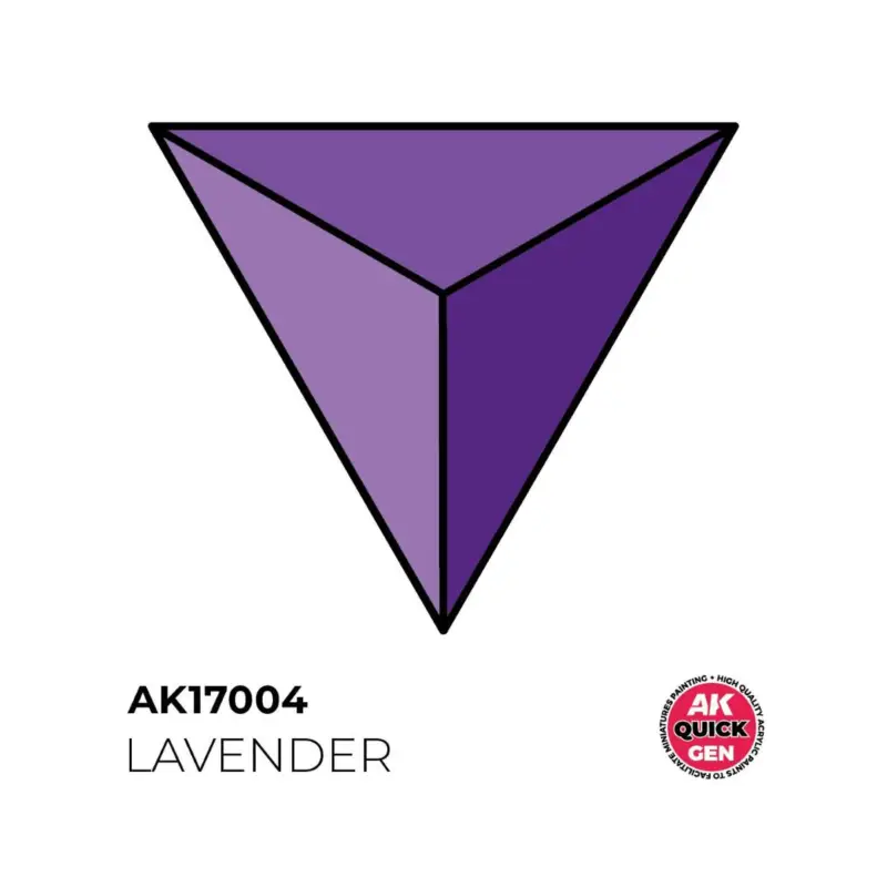 AK INTERACTIVE: LAVENDER acrylic paint 18 ml - QUICK GEN Acrylverf Korting