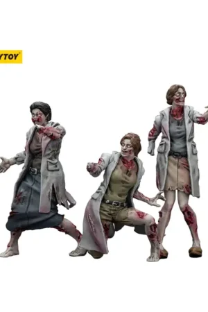 Zombie - pack of 3 Dark Source Medics 8 cm figures Figuurtje Flitsaanbieding