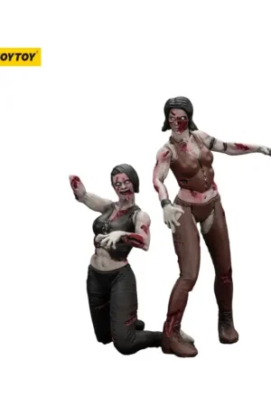 Zombie - pack of 2 Dark Source Female wrestlers figures 8 cm Figuurtje Finale Uitverkoop