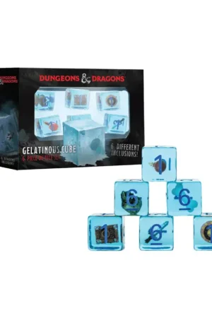 Speciale Aanbieding Dungeons & Dragons Gelatinous Cube Dice Pack (6)