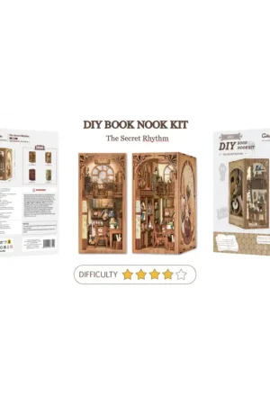 Veilige Betaling BOOK NOOK KIT - DIY - The Secret Rhythm - 355pc + LED Lighting