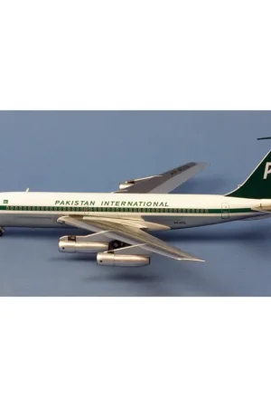PIA Pakistan Int'l Boeing 720B AP-ATQ Miniatuur Exclusieve Aanbieding