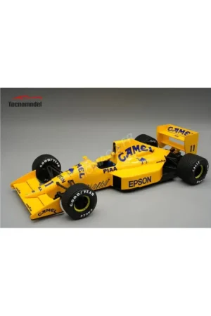 Superprijs Lotus 101 with 11 nelson piquet rain tires 1989 canadian grand prix Miniatuur