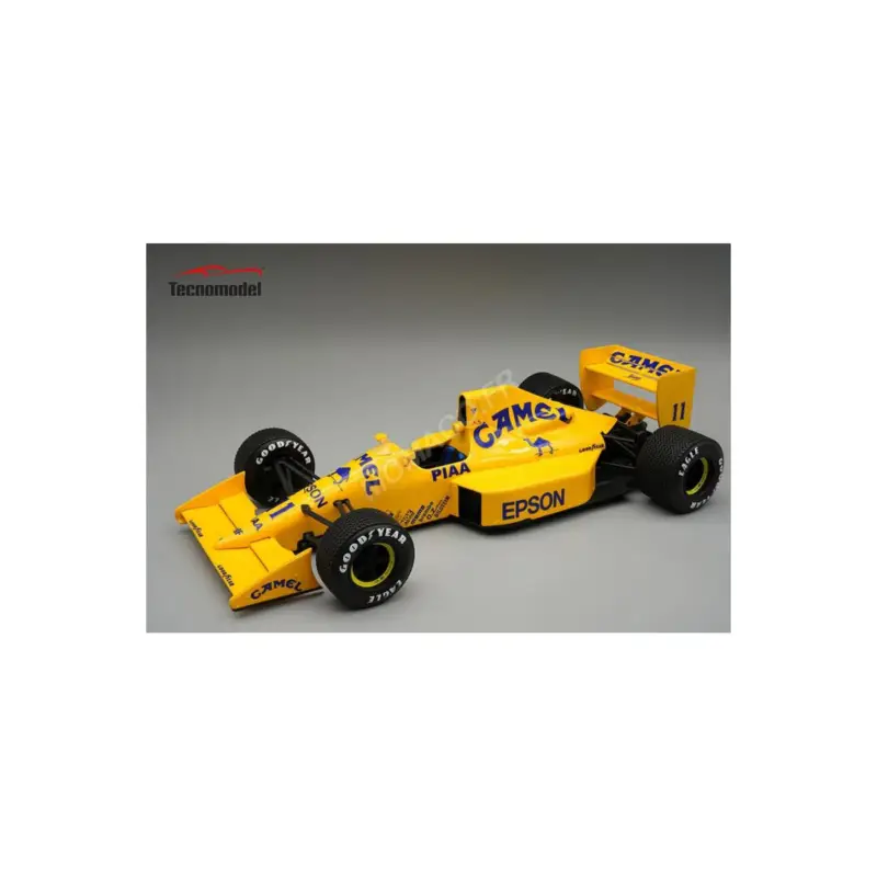 Superprijs Lotus 101 with 11 nelson piquet rain tires 1989 canadian grand prix Miniatuur
