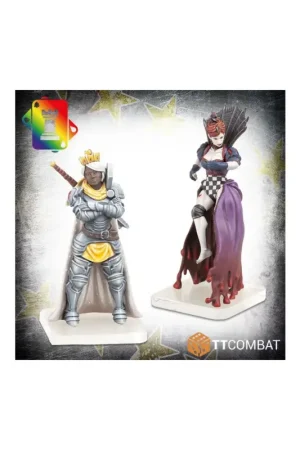 Seizoensaanbieding Rumbleslam - King & Queen of Hearts (FR + ENG) Figuurtje