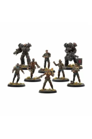 Direct Beschikbaar Fallout Wasteland Warfare - Wasteland Raiders Core Set (Plastic) Figuurtje