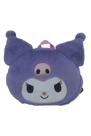 KUROMI - Purple - Fur Backpack - 28x24x7cm Hete Deal