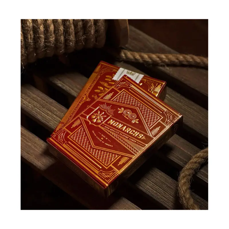 Alleen Vandaag Monarchs - Red Playing Card Game