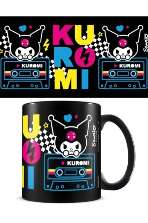 KUROMI - Punk Vibes - Black Pod Mug 325ml Tijdelijk Beschikbaar