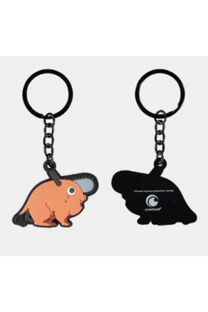 Direct Verzonden CHAINSAW MAN - Pochita - Rubber Keychain