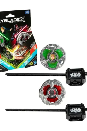BEYBLADE X - Star Wars Luke 4-80B & Darth Vader 4-60P Dual Pack Koop Vandaag