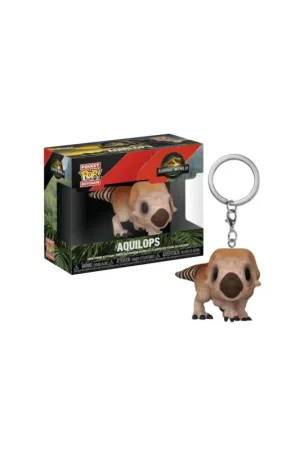 Speciale Aanbieding JURASSIC WORLD REBIRTH - Pocket Pop Keychain - Aquilops Pop figur