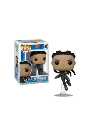 Superman (2025) POP! Plus Movies Vinyl figures The Engineer (Metallic) 9 cm Pop figur Seizoensaanbieding