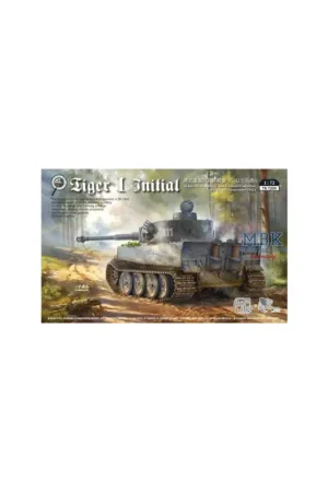 Beperkt Aanbod Tiger I initial s.Pz.Abt 502 Leningrad 1942 Schaalmodel