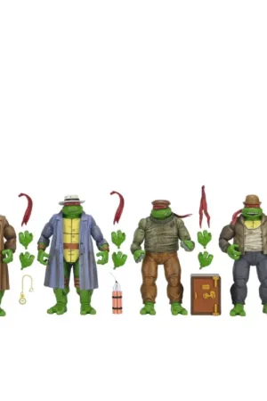 Teenage Mutant Ninja Turtles Gangster Turtles 4-Pack 7" Figures Figuurtje Laatste Versie