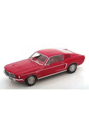 Shop Nu Ford mustang gt fastback 1968 rouge Miniatuur