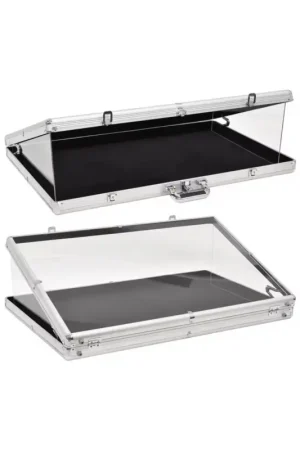 Evoretro Aluminum Display Case 60x50x7.5cm Fabrieksprijs