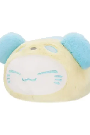 Nemuneko Cat plush toy Pastel Panda Big Blue 33 cm Snelle Levering