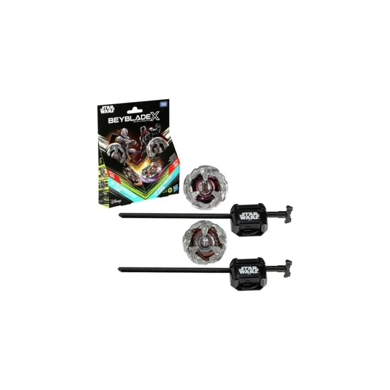 Actieprijs BEYBLADE X - Star Wars Mandalorian 3-60F & Moff Gideon 3-80N Duo Pack Figuurtje