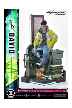 Cyberpunk: Edgerunners statuette Real Elite Masterline Series 1/4 David Deluxe Bonus Version 58 cm Betrouwbaar