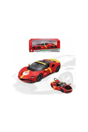 Ferrari sf90 xx stradale “assetto fiorano” 50 red Miniatuur Gereduceerde Prijs