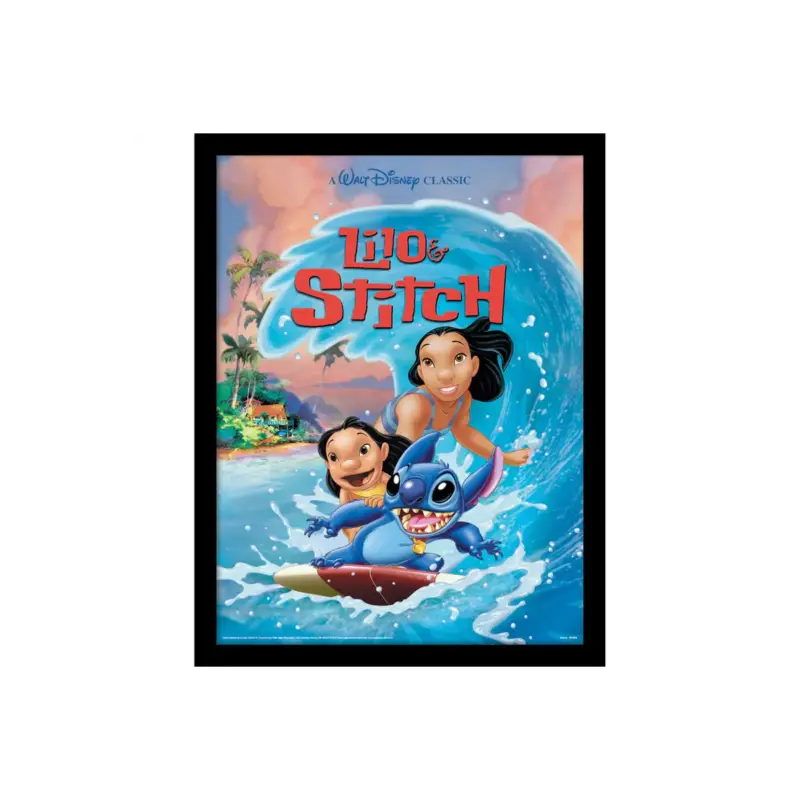 LILO & STITCH - Surf - 3D Lenticular Poster 26x20cm Veilige Betaling