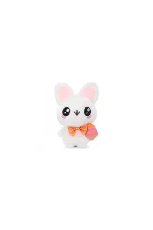 Beperkt Aanbod Kawaii World Plush - Orange Bow Tie Rabbit - 23cm