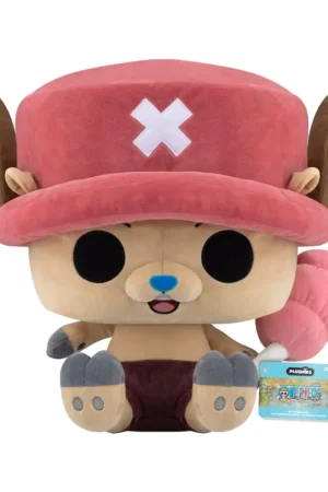 One Piece plush toy Jumbo Tony Tony Chopper with Cotton Candy 41 cm Hoge Kwaliteit