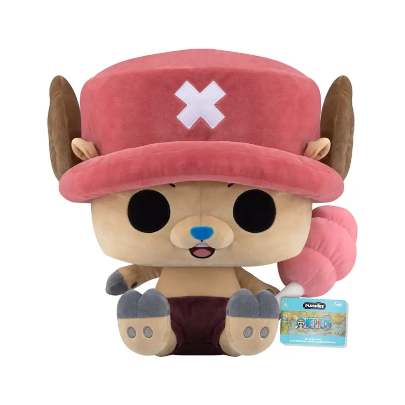 One Piece plush toy Jumbo Tony Tony Chopper with Cotton Candy 41 cm Hoge Kwaliteit