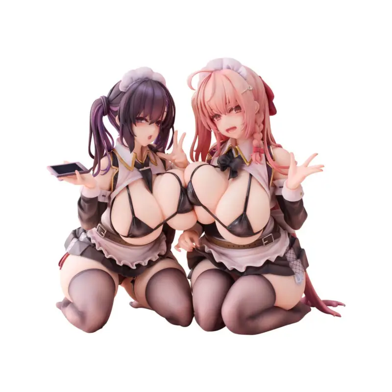 Original Character pack 2 PVC statuettes 1/5 Koho Miya & Otsuhane Fuwari illustration by Ninoude 18 cm Koopje