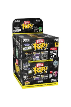 Batman 85th Anniversary - Display (12) pack of 4 Bitty POP! Vinyl 2.5 cm Pop figur Gratis Retour