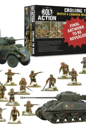Koop Vandaag British & Canadian Infantry (Winter) Starter Army "Crossing The Rhine" Figuur spellet