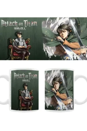 Attack On Titan - Levi Mug Seizoensaanbieding