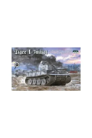 Uitverkoop Tiger I initial Schaalmodel