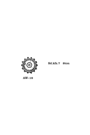 Flitsaanbieding Metal wheels sdkfz.7 8ton