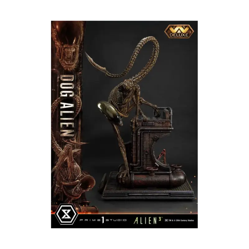 Speciale Aanbieding Alien 3 Statuette Museum Masterline Series 1/3 Dog Alien XL Deluxe Bonus Version 114 cm