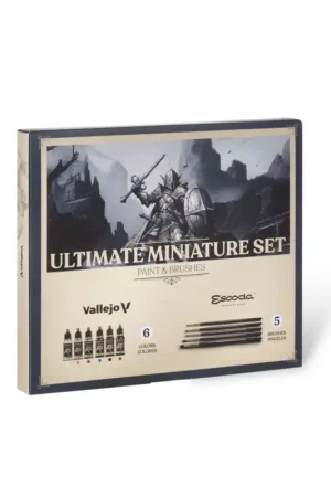 Ultimate Miniature Set Paint And Brushes 72206 Acrylverf Weekendaanbieding