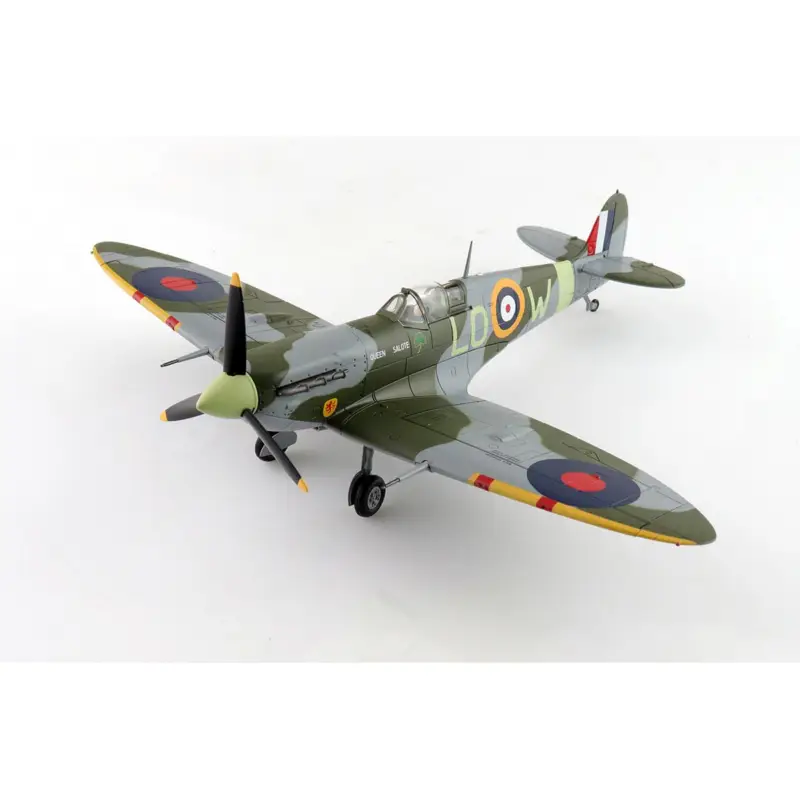 Laatste Versie Spitfire Mk. Vb BM124 Sqn. Ldr. &8216;Paddy' Finucane, No. 602 Sqn 1942 Miniatuur