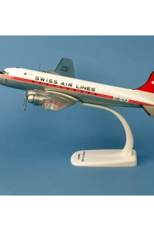 Swissair Douglas DC-4 HB-ILA 'Geneva' Miniatuur Voordeelprijs