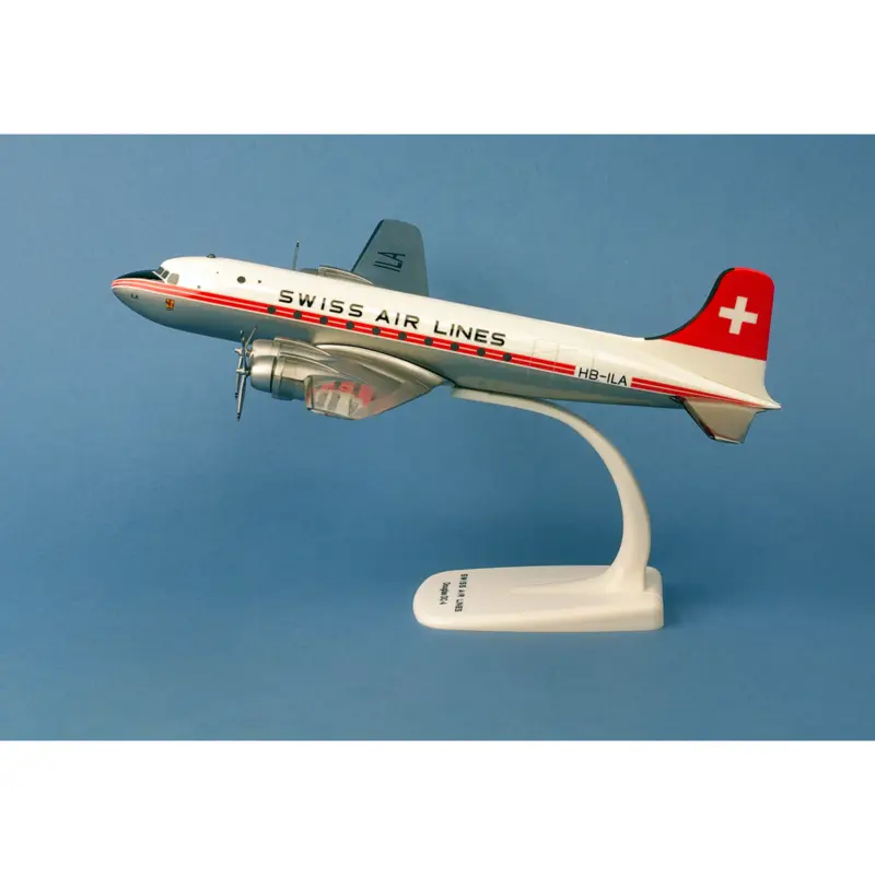 Swissair Douglas DC-4 HB-ILA 'Geneva' Miniatuur Voordeelprijs